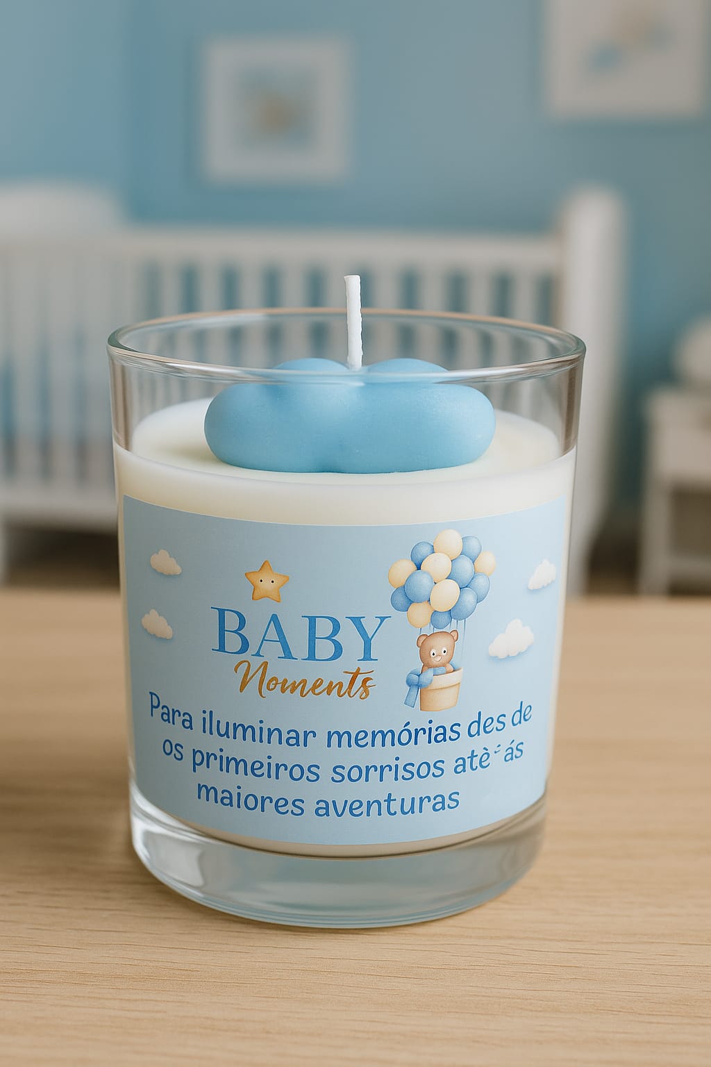 vela baby - nuvem