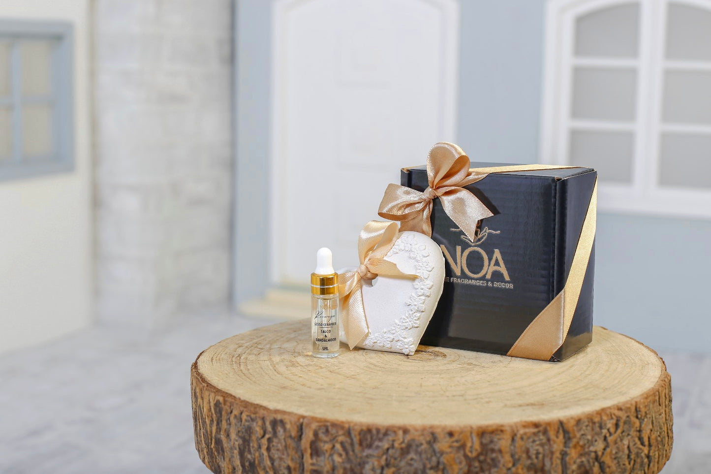 Coffret coração cerãmico perfumado