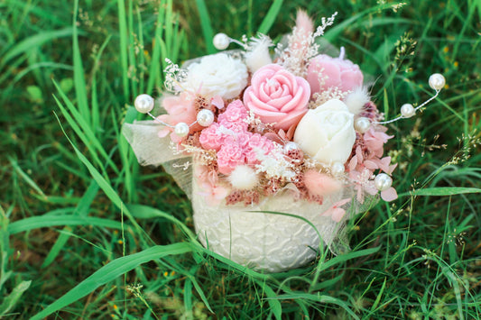 Arranjo Aromático com flores