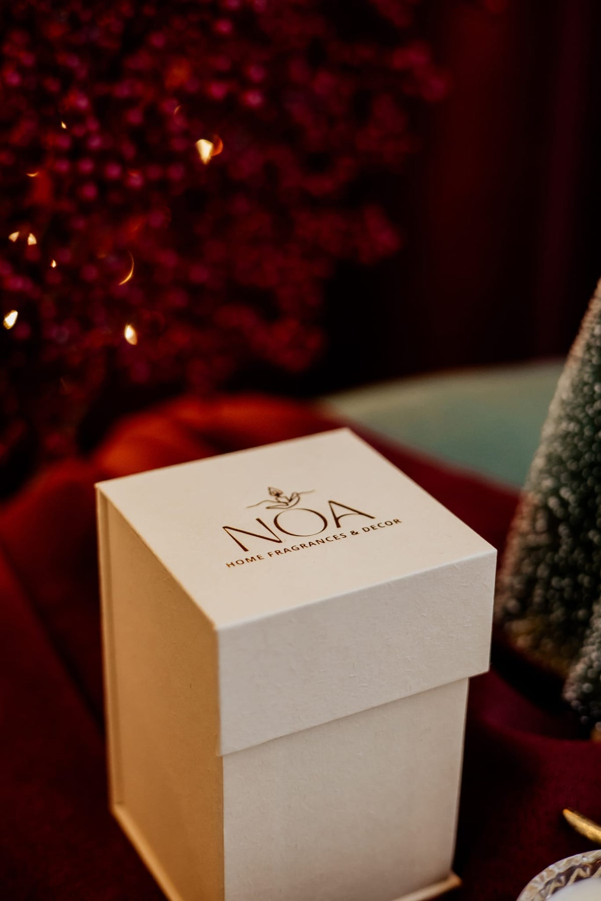 Vela Cristal de Natal