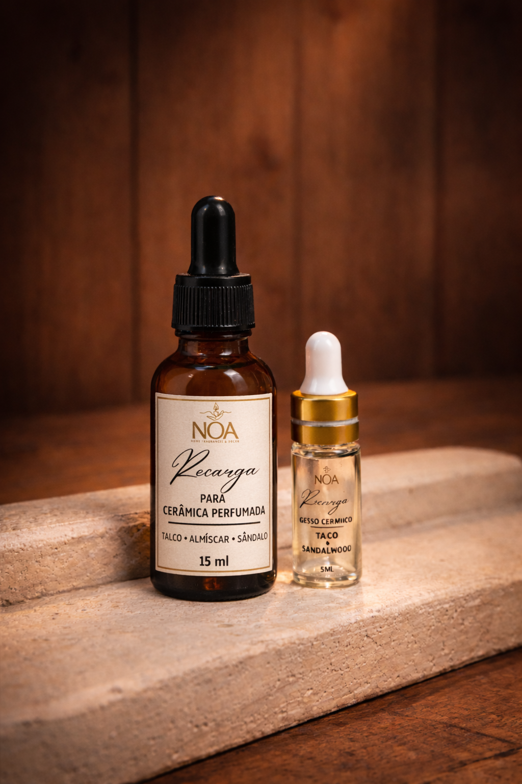 Recarga cerâmica perfumada