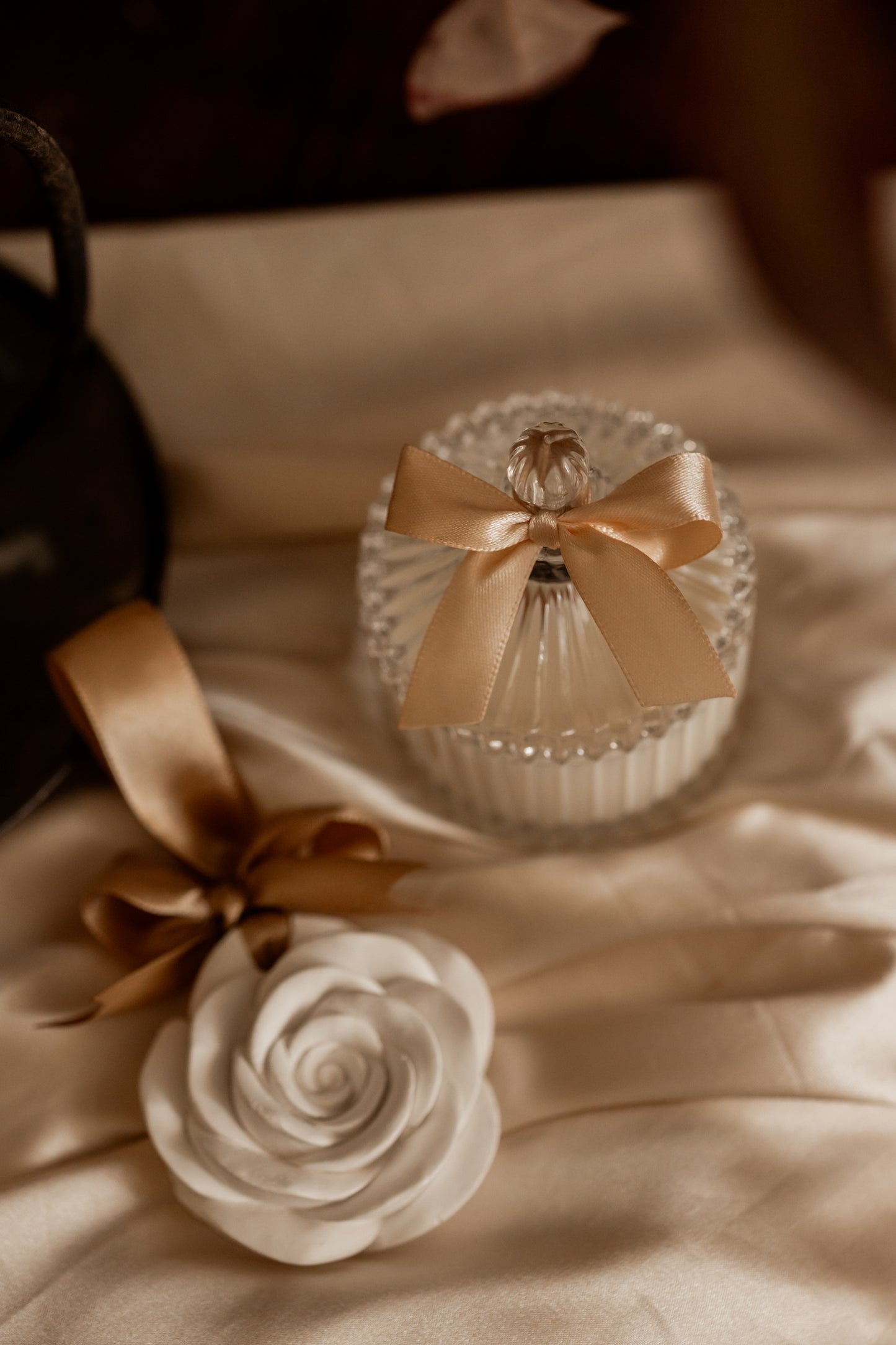 Coffret Vela & Flor Perfumada