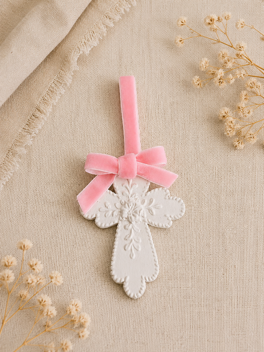 Cruz Perfumada em Gesso cerâmico - BESTSELLER