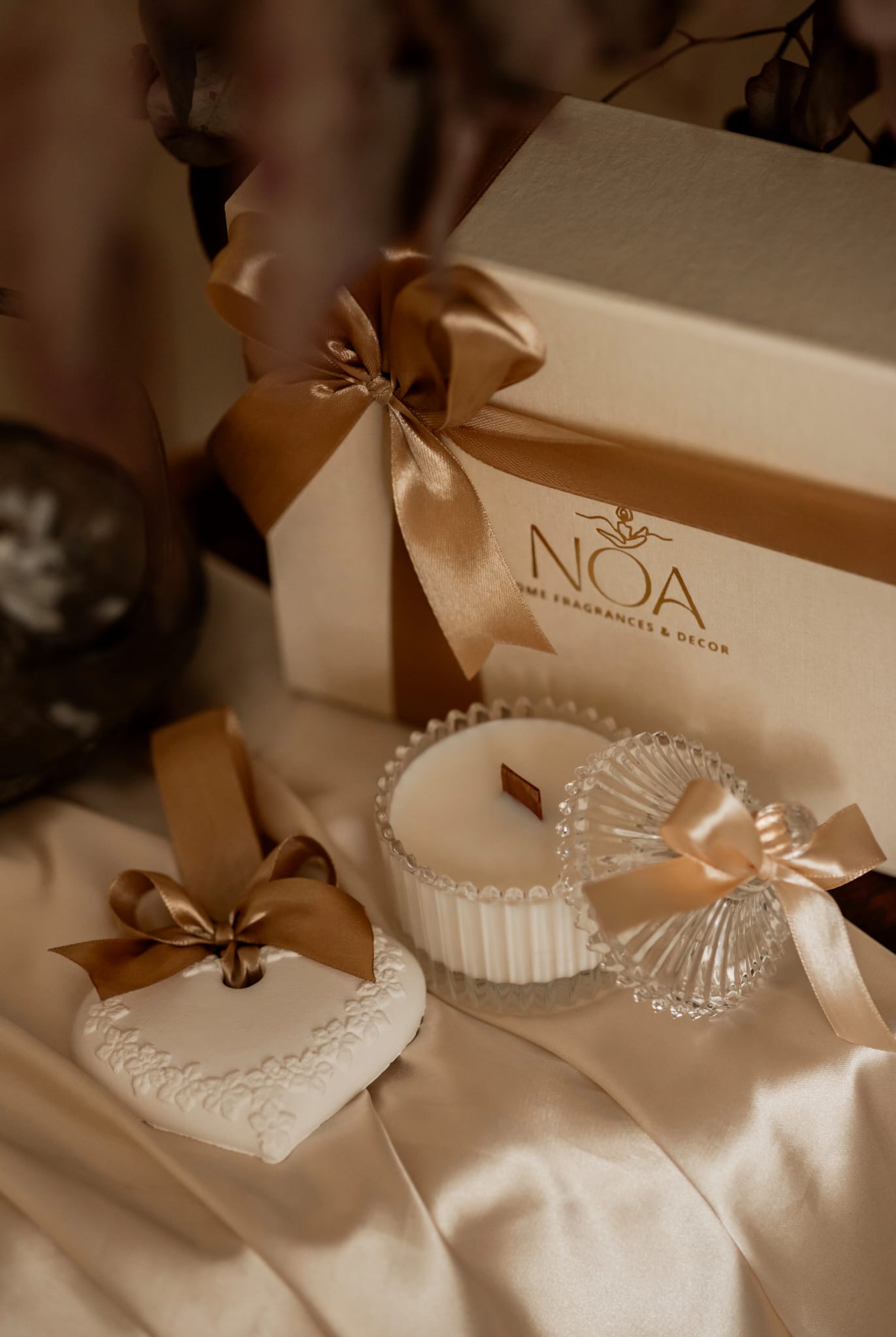 Coffret Vela & Coração Perfumado