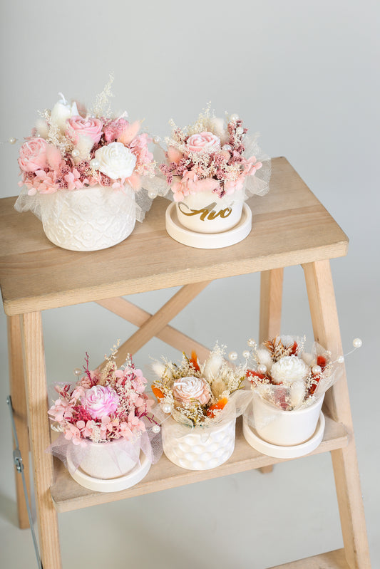 Arranjo Aromático com flores