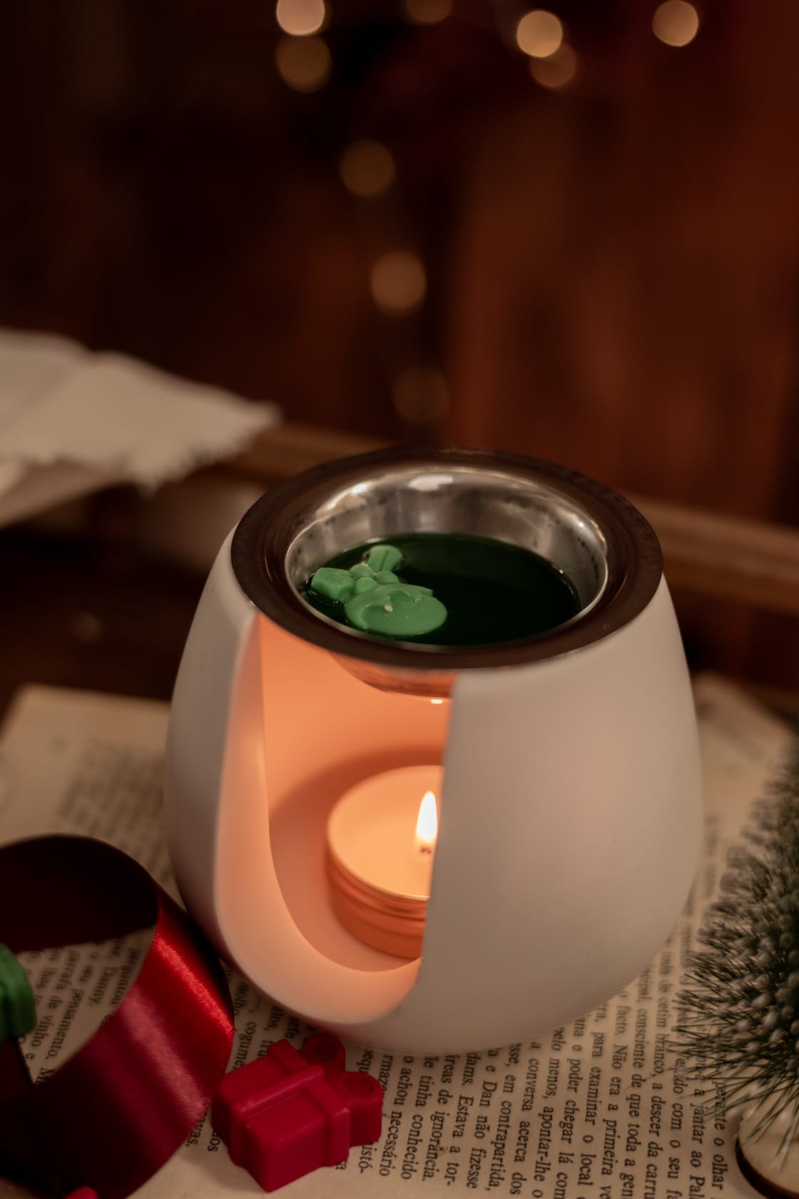 Coffret Queimador & Wax Melts Natalícios