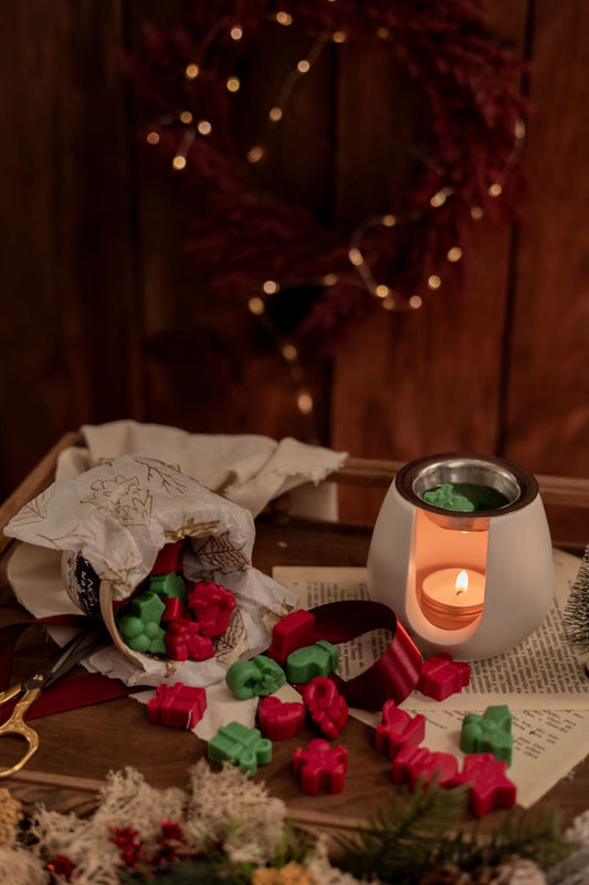 Coffret Queimador & Wax Melts Natalícios
