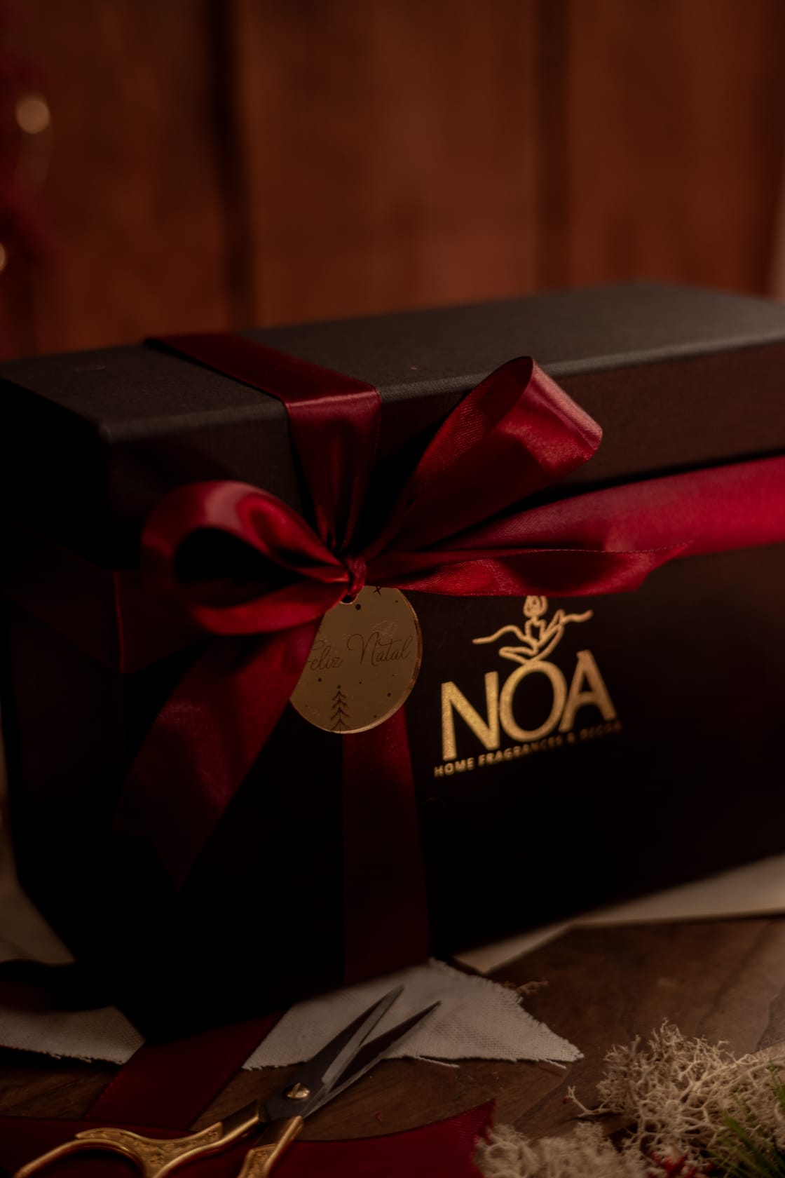 Coffret Árvore de Natal & cera pérola