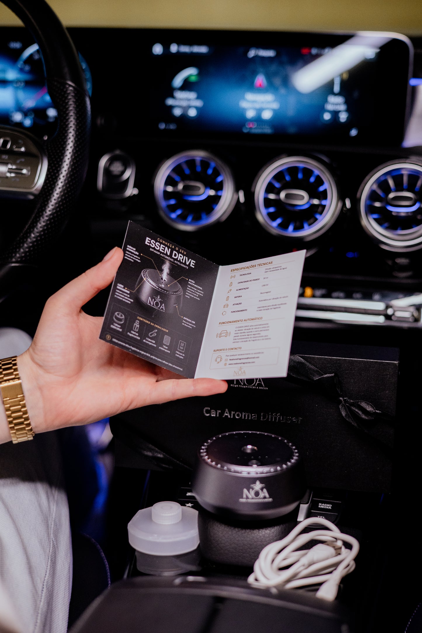 DIFUSOR ELÉTRICO ESSEN DRIVE – CARRO