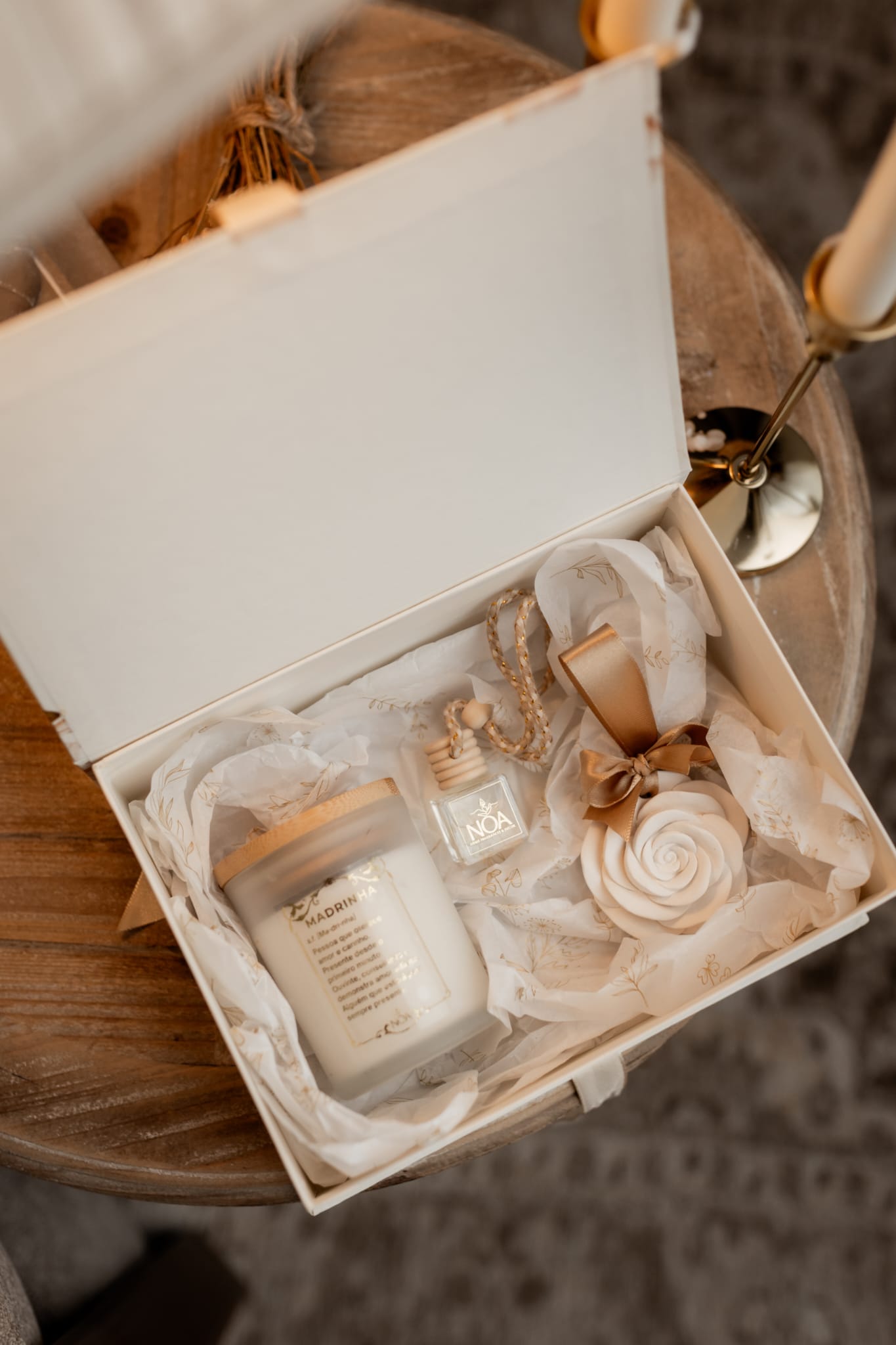 Coffret Madrinha / Padrinhos / Mãe