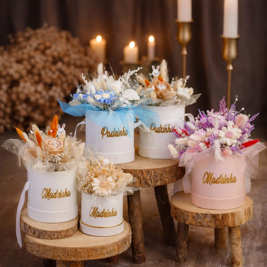 Caixas de Flores em Vela – A Homenagem Perfeita