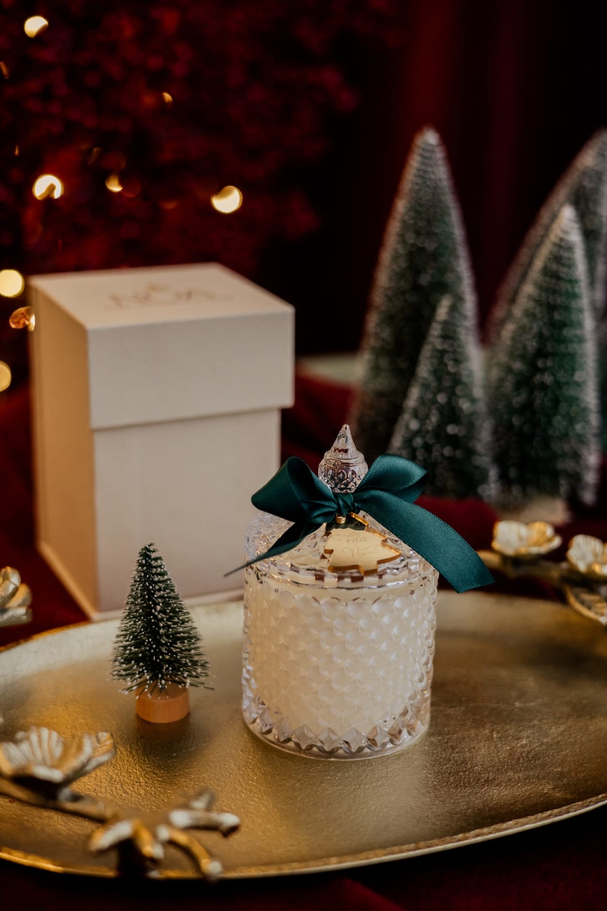 Vela Cristal de Natal