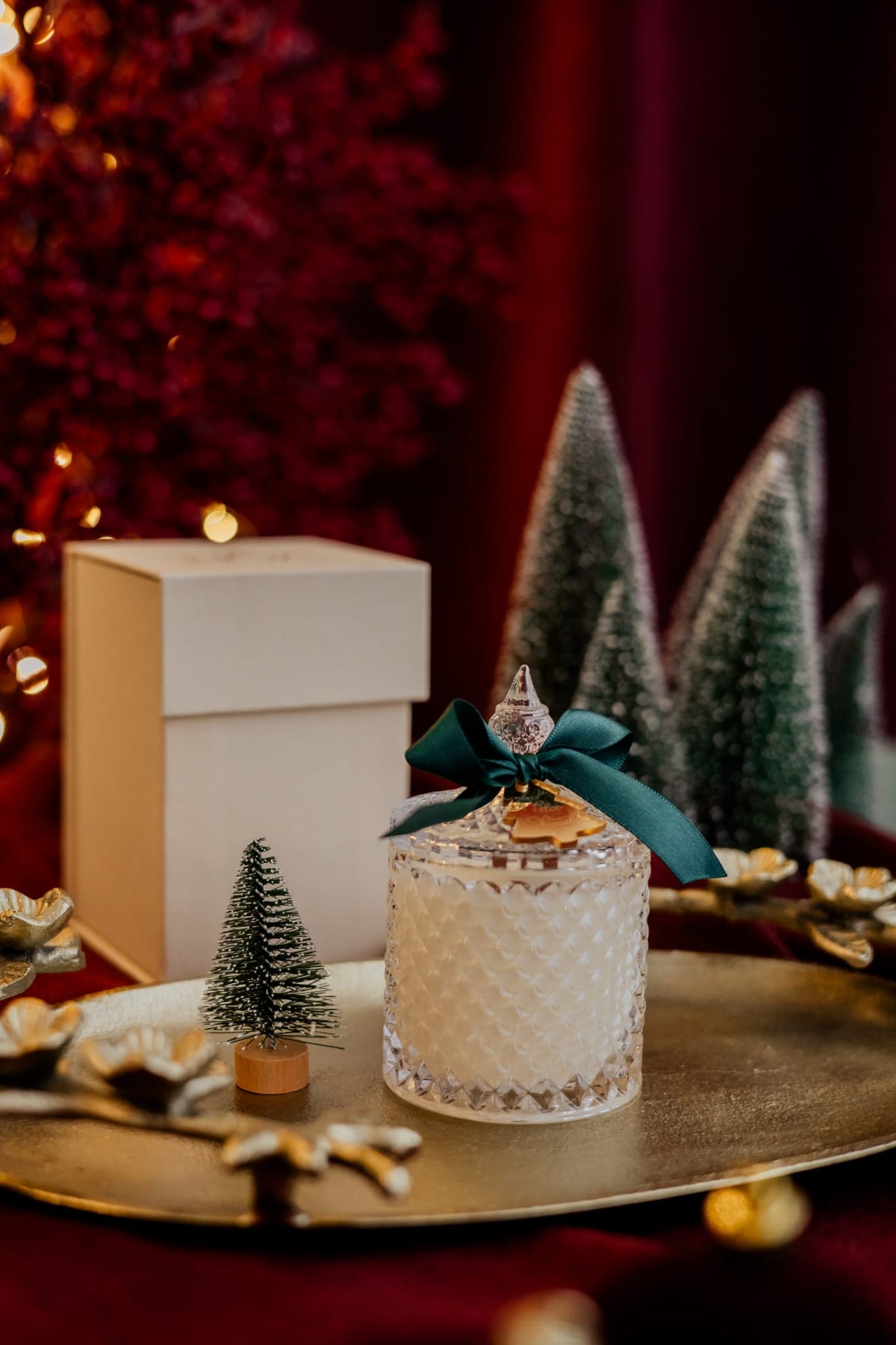 Vela Cristal de Natal