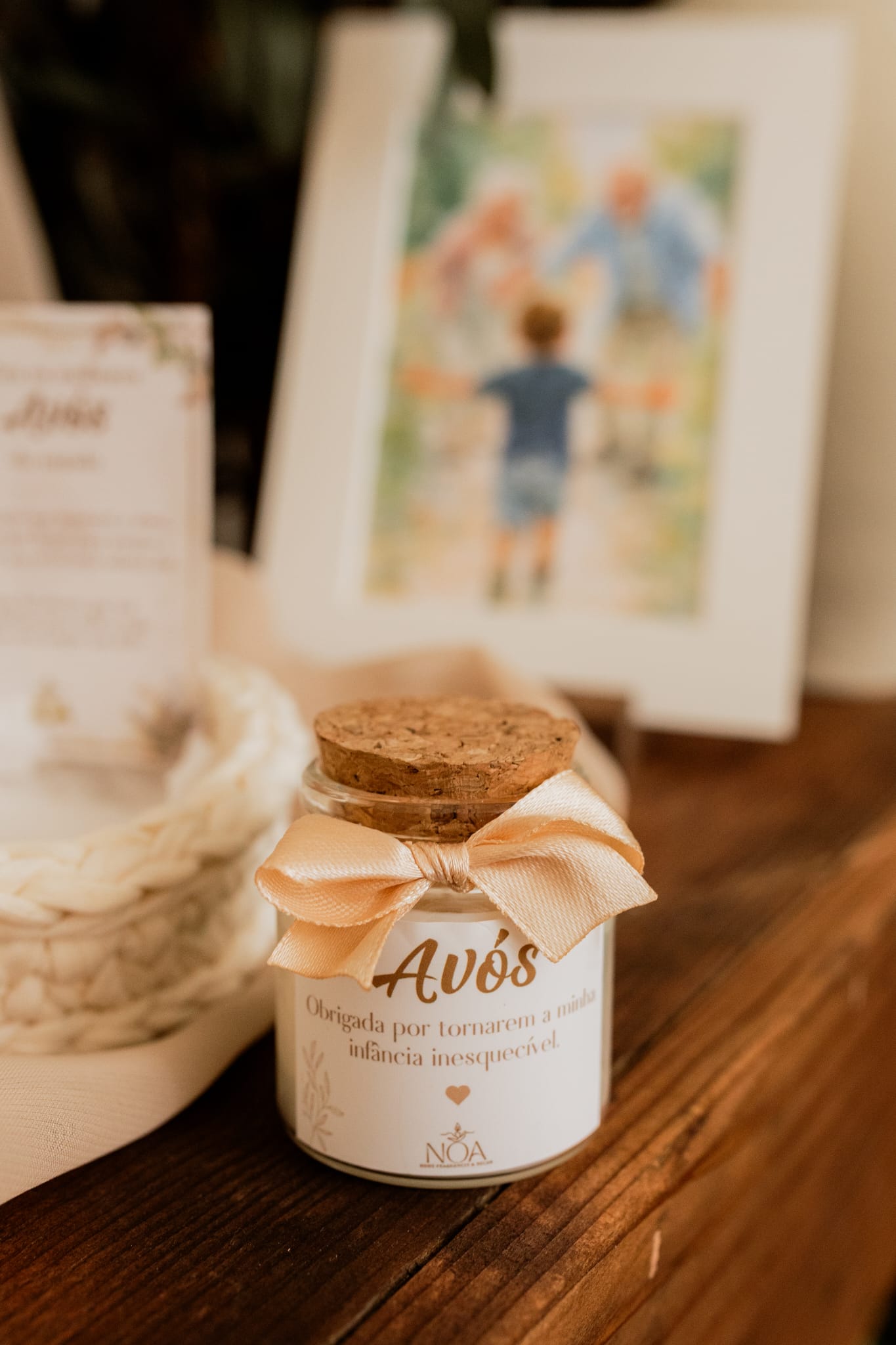 Mini Vela Aromática | Herança de Amor
