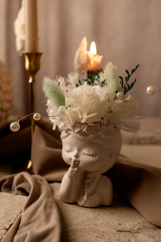 Jarra Menina Silêncio